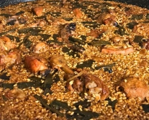 comer paella en la albufera