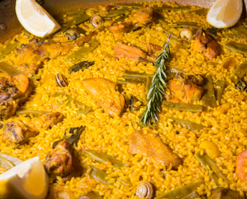 comer paella en la albufera